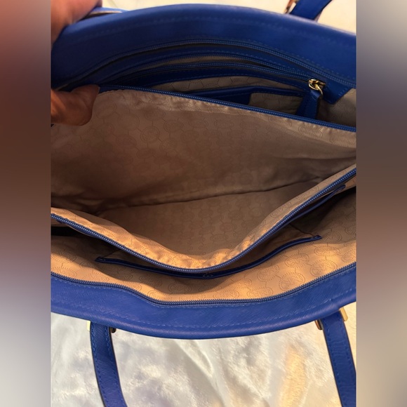 Michael Kors Vibrant Blue Tote - Picture 7 of 8